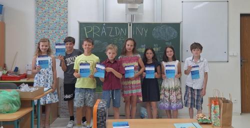 Předávání vysvědčení